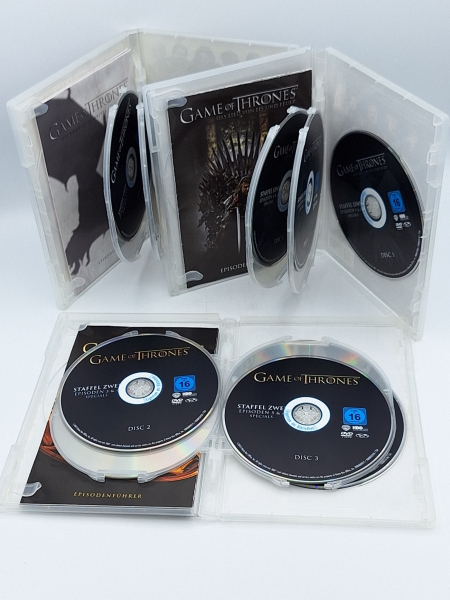 5x Game of Thrones DVD Konvolut Staffel 1-3, 6, 8